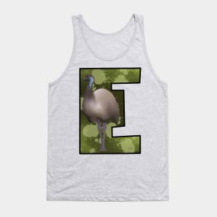 E is for emu Tank Top